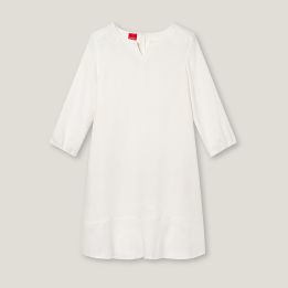 Ava robe en lin Vit