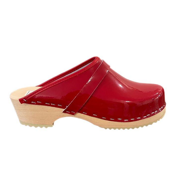 Sabots en cuir Nubuck - VERT FORET