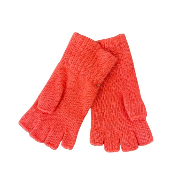 Mitaines en laine - ORANGE