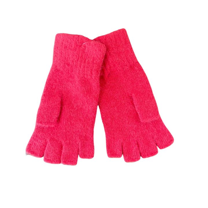 Mitaines en laine - ROUGE