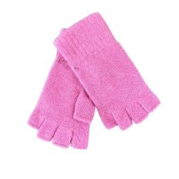 Mitaines en laine - ROSE BUBBLE GUM