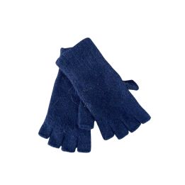 Mitaines en laine - BLEU MARINE
