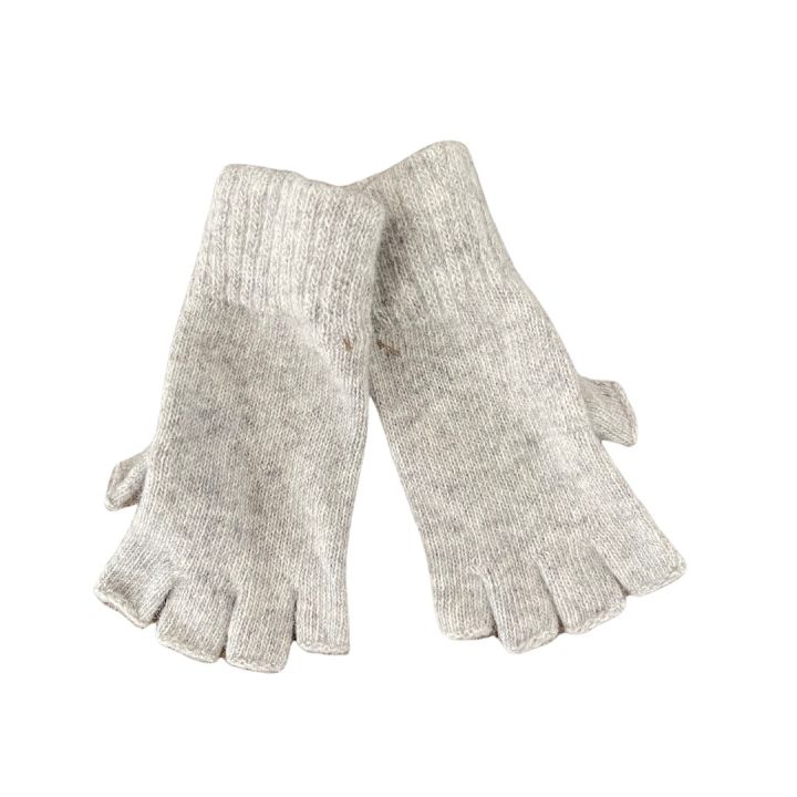 Mitaines en laine - BEIGE CHINÉ