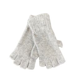 Mitaines en laine - BEIGE CHINÉ
