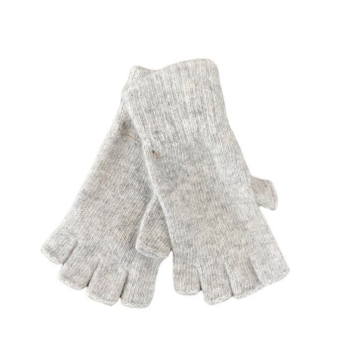 Mitaines en laine - BEIGE CHINÉ