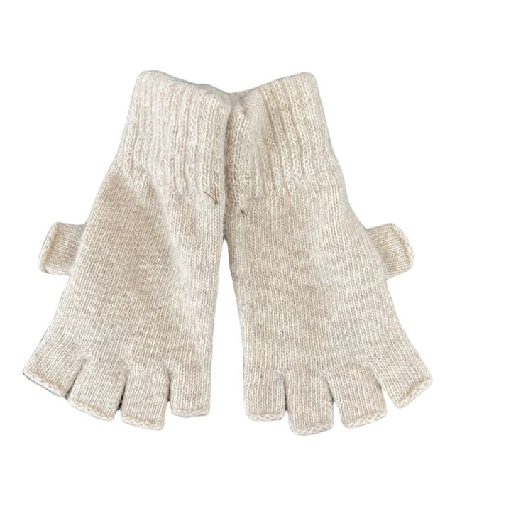 Mitaines en laine - BEIGE