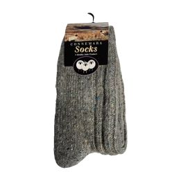 Chaussettes Connemara Flecks chinées - GRIS