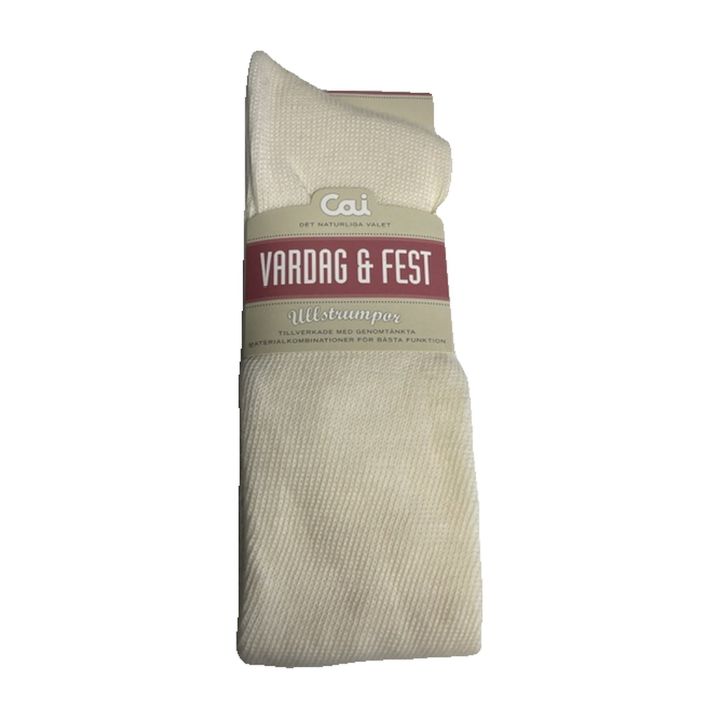 Cai Vardag & Fest knee socks - WHITE