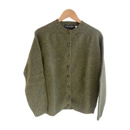Gilet en laine - VERT CHINÉ