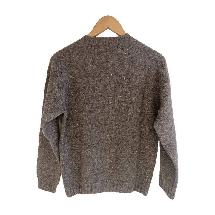 Wool knit - BROWN MARL