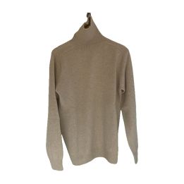 Unisex merino and cashmere jumper - BEIGE