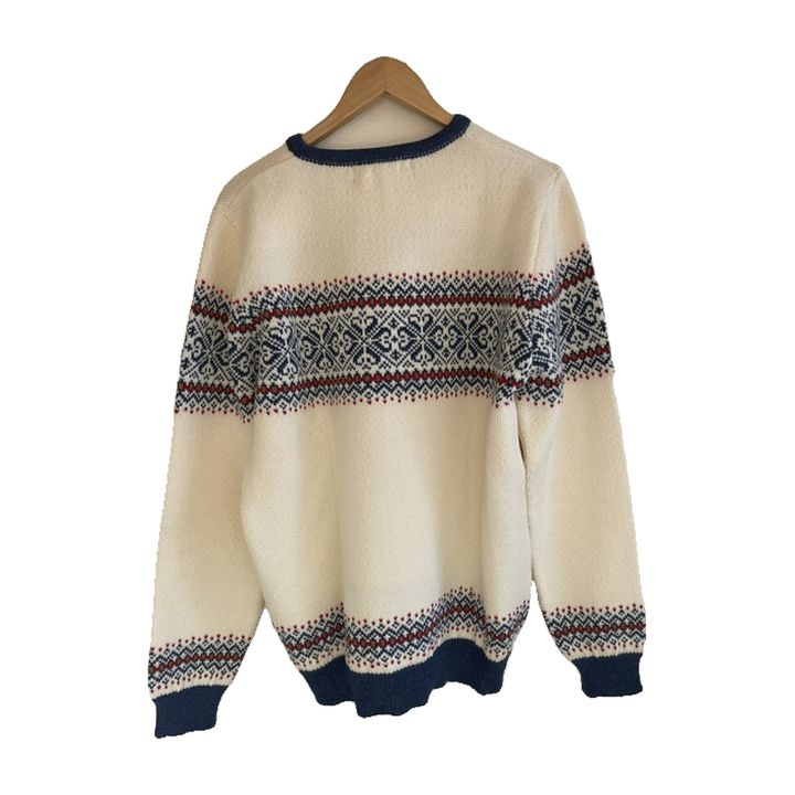 Norwegian jumper - WHITE