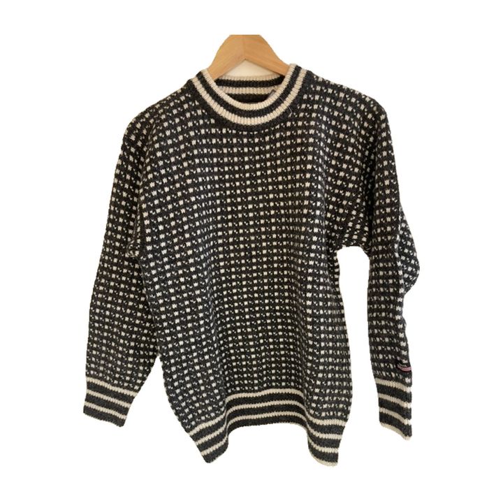 Small-pattern jumper - GREY