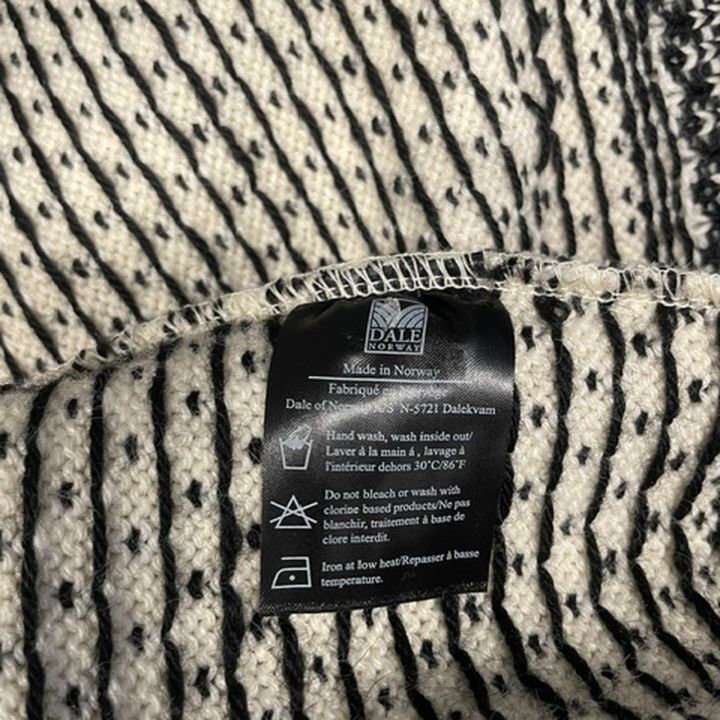 Norwegian jumper with trims - WHITE