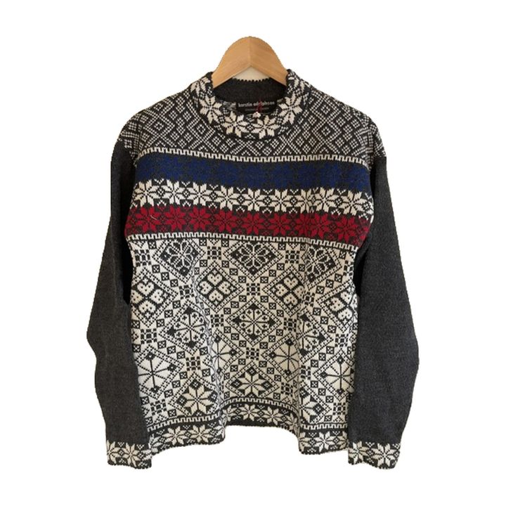 Pull jacquard - BLEU, BLANC, ROUGE