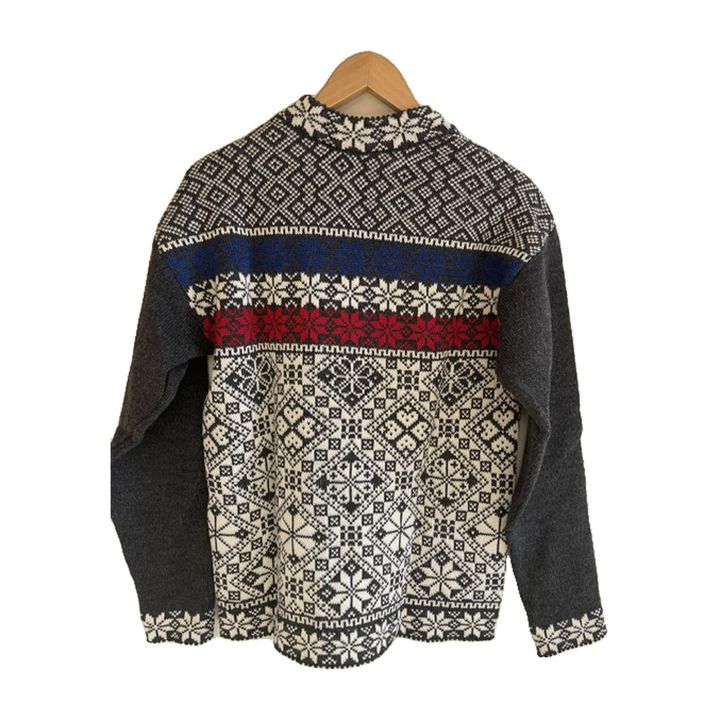 Pull jacquard - BLEU, BLANC, ROUGE