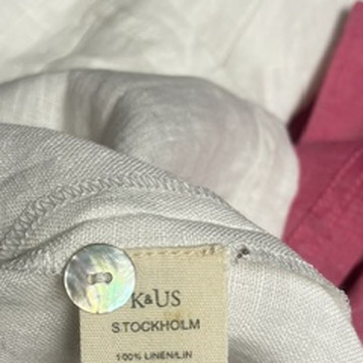 Kortärmad linneblus - ROSA