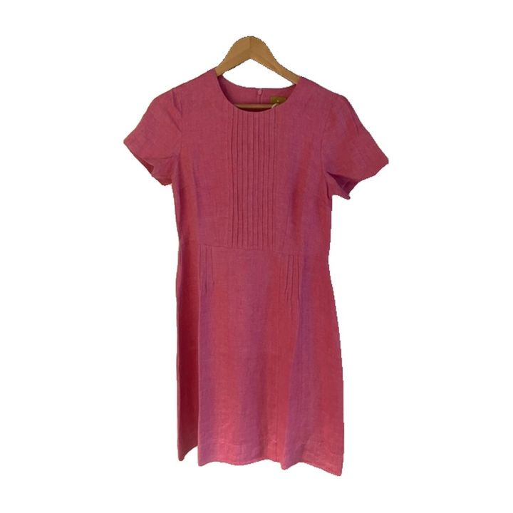 Robe en lin à plis - ROSE