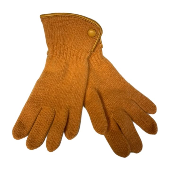 Gants à bouton - ORANGE