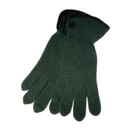 Gants à bouton - VERT