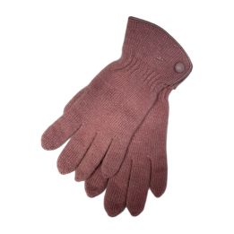 Gants à bouton - ROSE