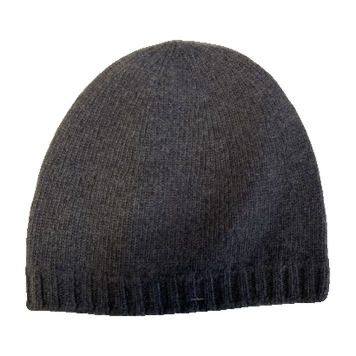 Bonnet fin en laine - GRIS