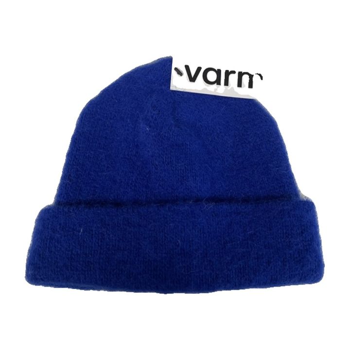 Bonnet Varma en laine islandaise - BLEU ROI