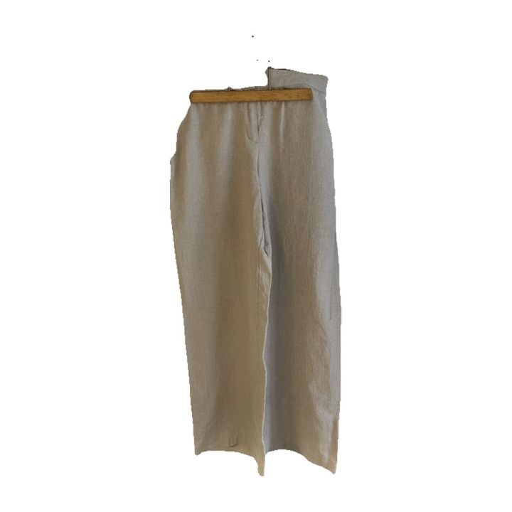 Pantalon large - CRÈME