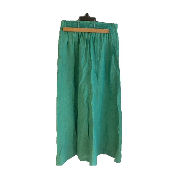 Jupe longue évasée - VERT