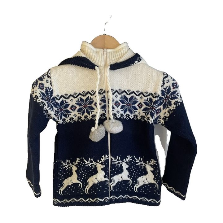 Veste à capuche Lapponia enfant - BLEU MARINE
