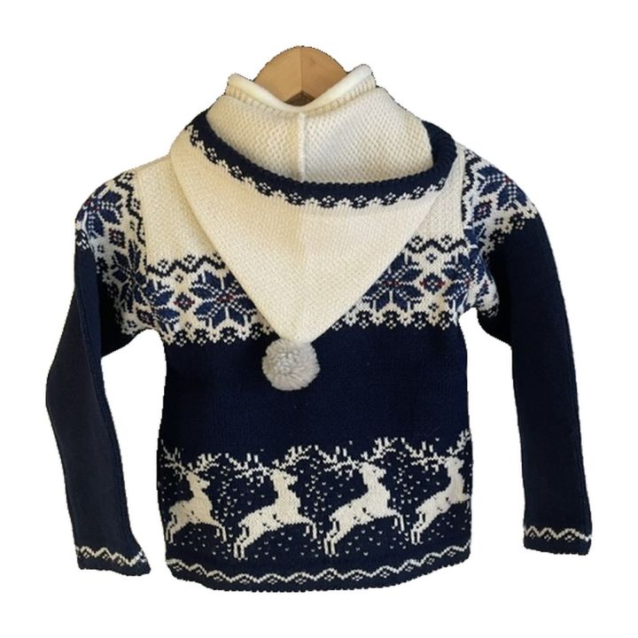 Veste à capuche Lapponia enfant - BLEU MARINE