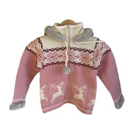 Veste à capuche Lapponia enfant - ROSE