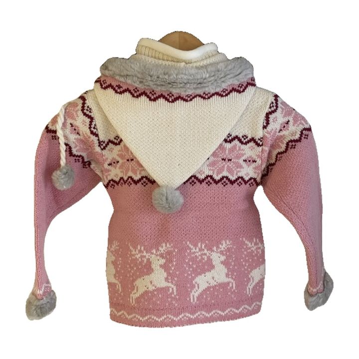 Lapponia barnjacka med huva - ROSA