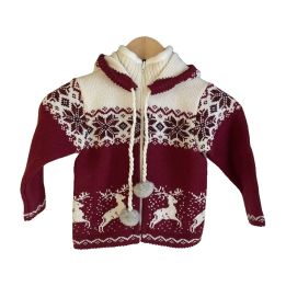 Veste à capuche Lapponia enfant - BORDEAUX