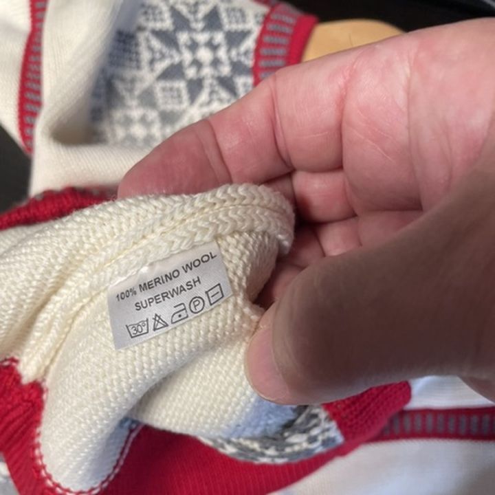 Gilet enfant à fermoirs - ROUGE ET CRÈME