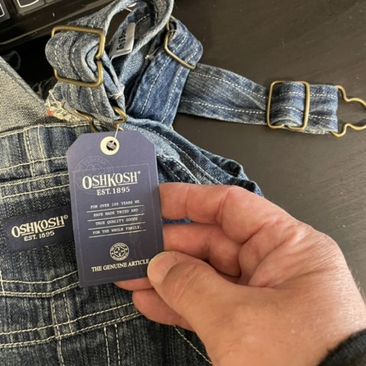 Robe salopette Oshkosh enfant - DENIM