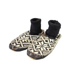 Chaussons-Chaussettes  bleu et blanc – Kerstin Adolphson