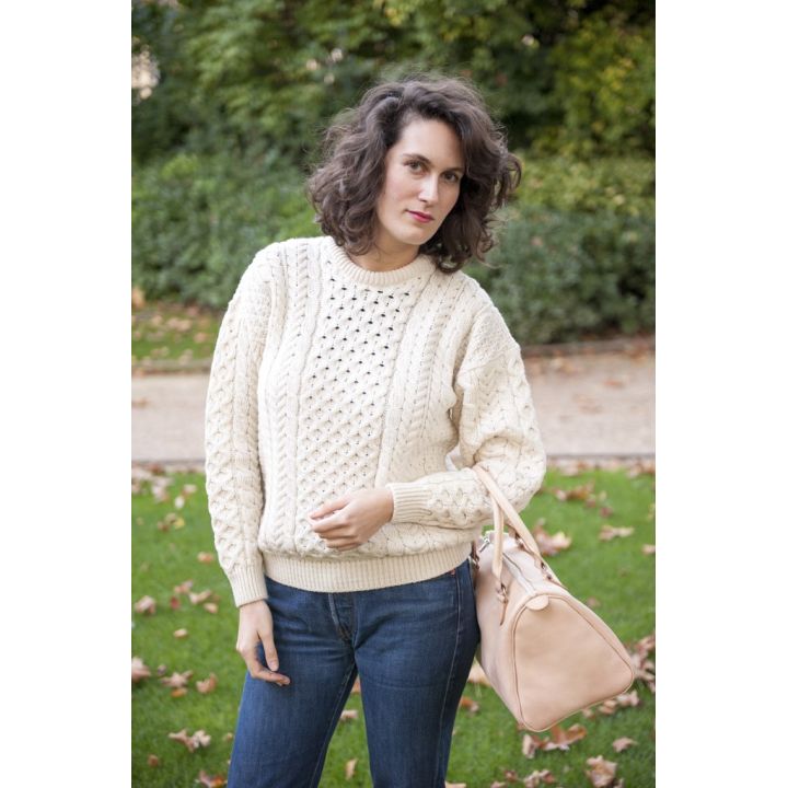 sac en cuir naturel trend 40 cm sur 21 cm